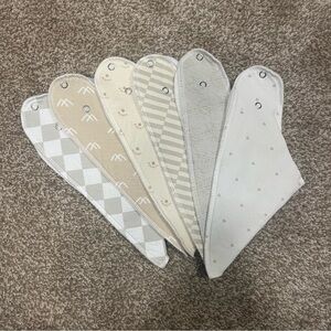 Copper Pearl Baby Bib Set